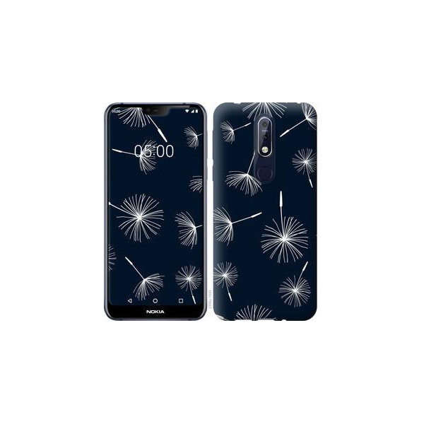 Чехол на Nokia 7.1 одуванчики (04798)