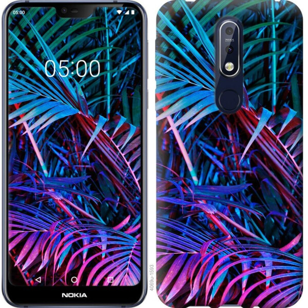 

Чехол на Nokia 7.1 Папоротник под ультрафиолетом (04798)