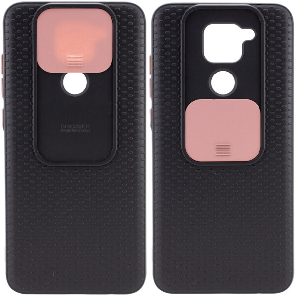

Чехол Camshield Black TPU со шторкой защищающей камеру для Xiaomi Redmi Note 9 / Redmi 10X