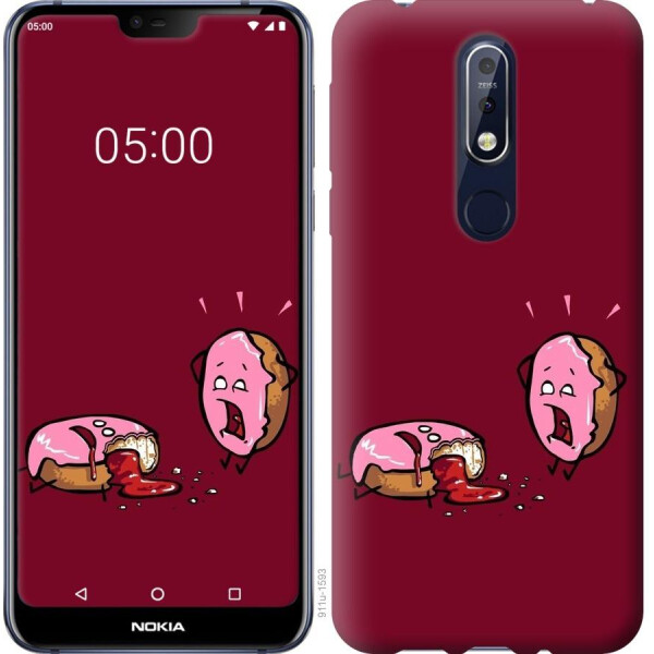 

Чехол на Nokia 7.1 Печенье (04798)