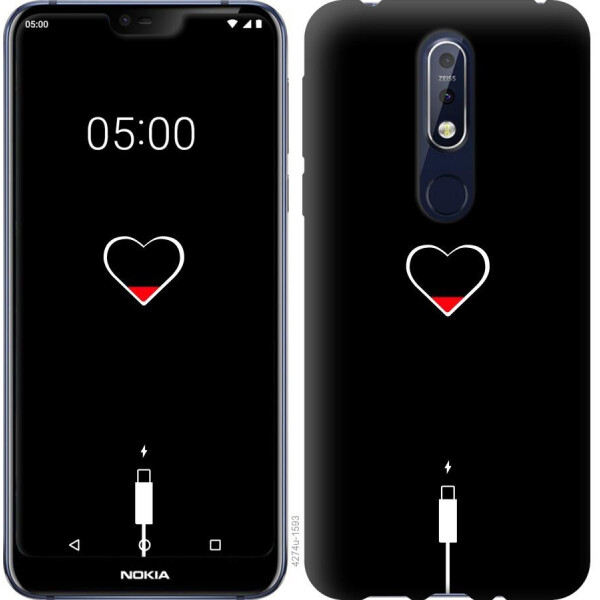 

Чехол на Nokia 7.1 Подзарядка (04798)