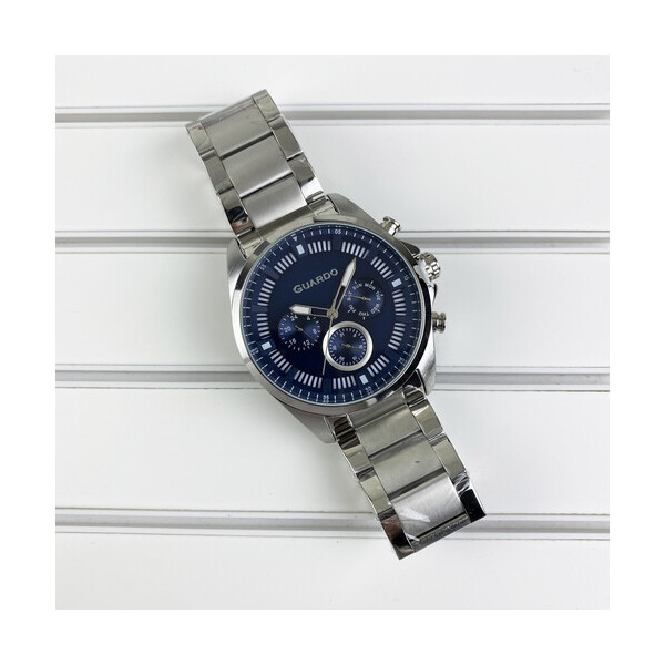 

Наручные часы Guardo 011123-1 Silver-Blue