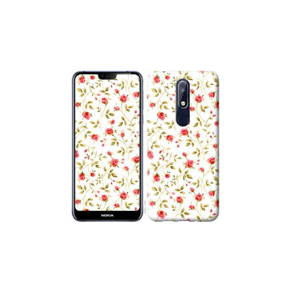 

Чехол на Nokia 7.1 Розочки 1 (04798)