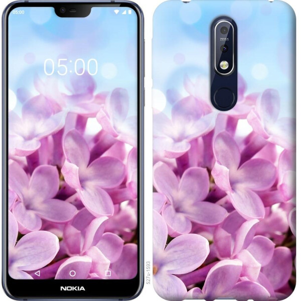 

Чехол на Nokia 7.1 Сирень (04798)