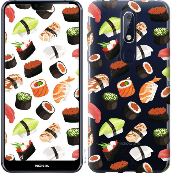 

Чехол на Nokia 7.1 Суши (04798)