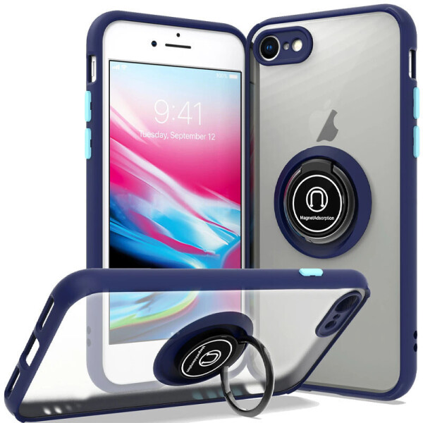 

TPU+PC чехол Deen ColorEdgingRing for Magnet для Apple iPhone 7 / 8 / SE (2020)