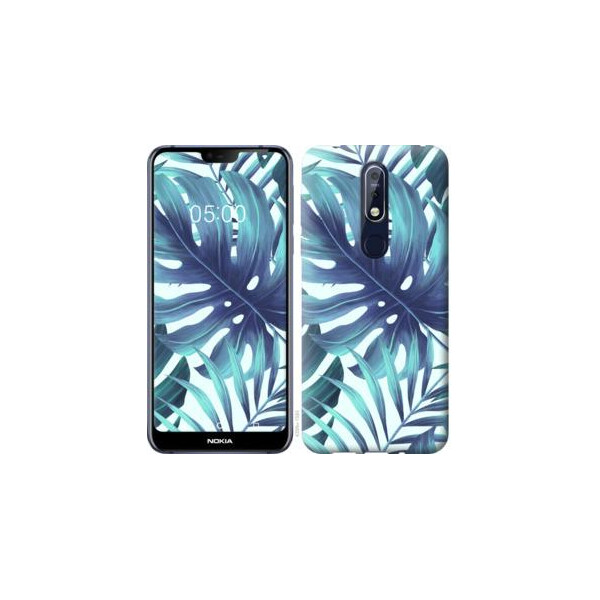 

Чехол на Nokia 7.1 Тропическая пальма (04798)