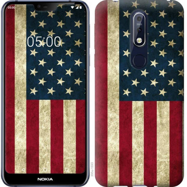 

Чехол на Nokia 7.1 Флаг США (04798)