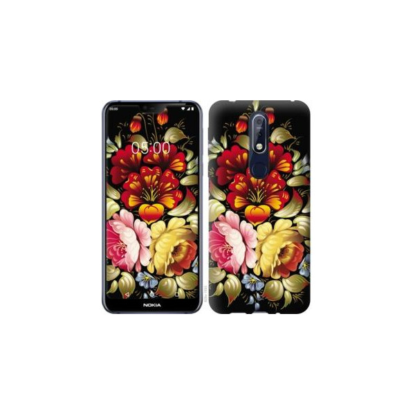 

Чехол на Nokia 7.1 Хохлома 6 (04798)