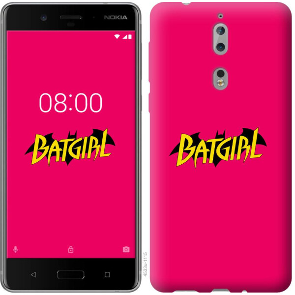 

Чехол на Nokia 8 bat girl (04798)