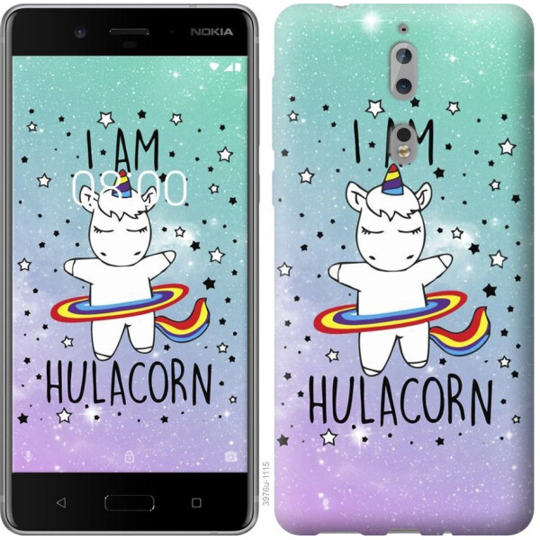 

Чехол на Nokia 8 Im hulacorn (04798)