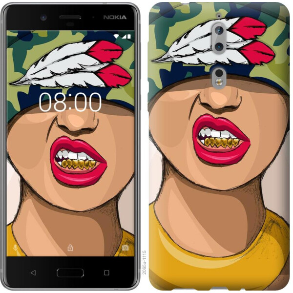

Чехол на Nokia 8 SWAG (04798)