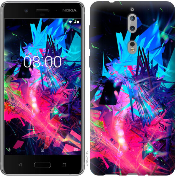 

Чехол на Nokia 8 Абстрактный чехол (04798)