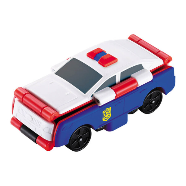 

Машинка трансформер TransRacers Полицейская машина и Спорткар белый (YW463875-04)