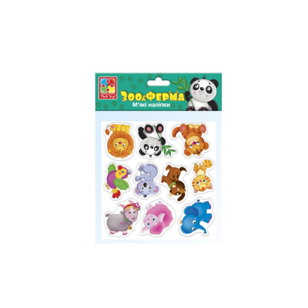 

Мягкие наклейки Vladi Toys Зверята (VT4210-06)