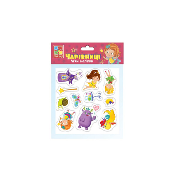 

Мягкие наклейки Vladi Toys Феи (VT4210-03)