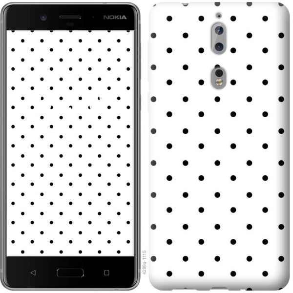 

Чехол на Nokia 8 Горох (04798)