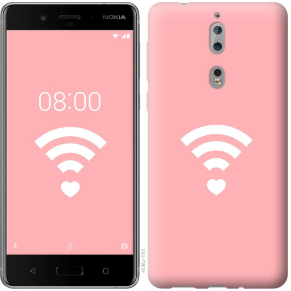 

Чехол на Nokia 8 Делись любовью (04798)