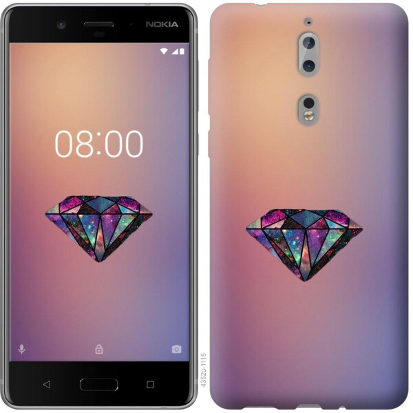 

Чехол на Nokia 8 Диамант (04798)