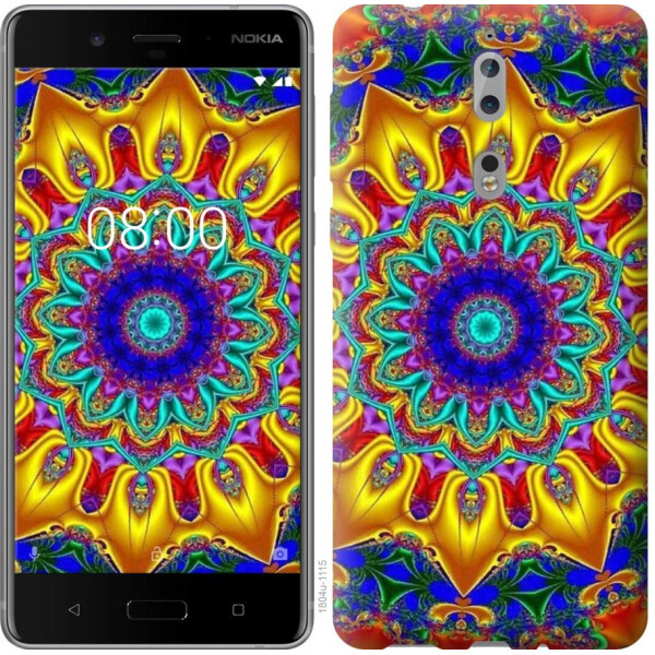 

Чехол на Nokia 8 Калейдоскоп (04798)
