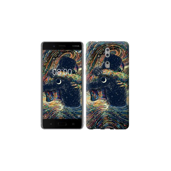 

Чехол на Nokia 8 Космическая любовь (04798)