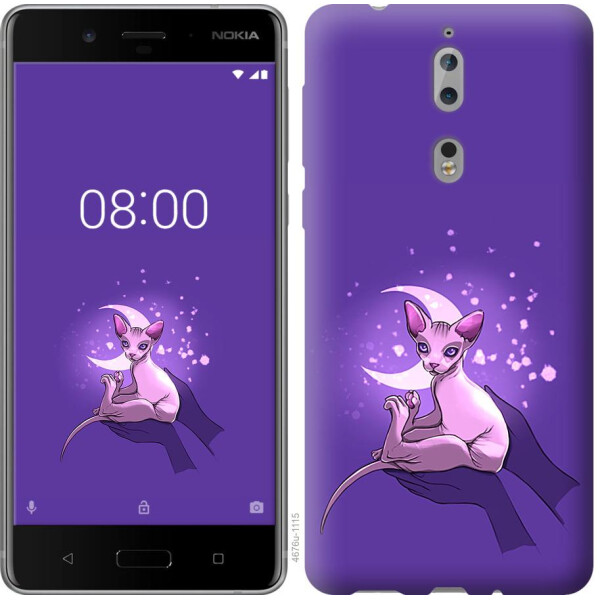 

Чехол на Nokia 8 Кот2 (04798)