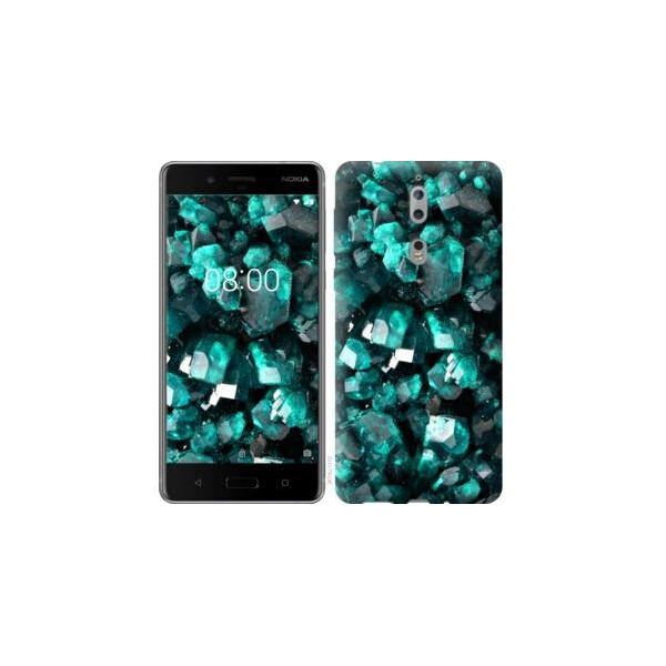 

Чехол на Nokia 8 Кристаллы 2 (04798)