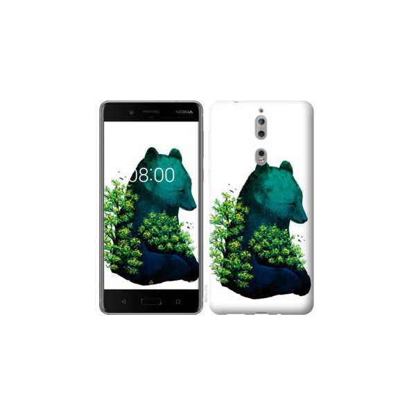 

Чехол на Nokia 8 Мишка (04798)