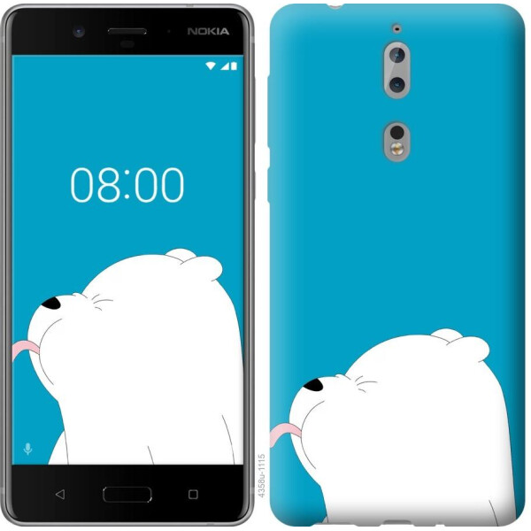 

Чехол на Nokia 8 Мишка 1 (04798)