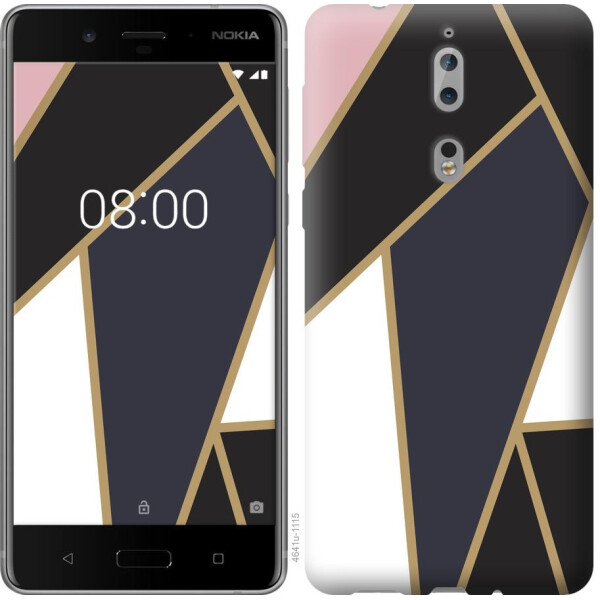 

Чехол на Nokia 8 Мозаика (04798)