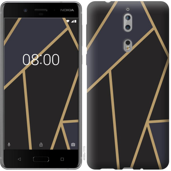 

Чехол на Nokia 8 Мозаика 2 (04798)
