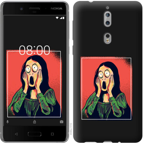 

Чехол на Nokia 8 Мона Лиза (04798)