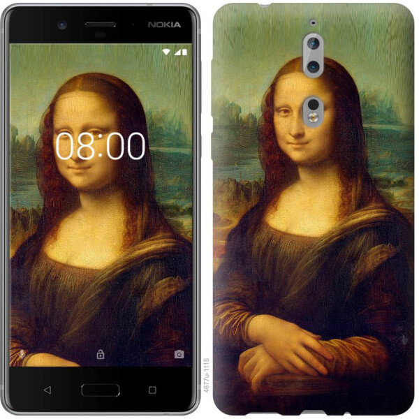 

Чехол на Nokia 8 Мона Лиза1 (04798)