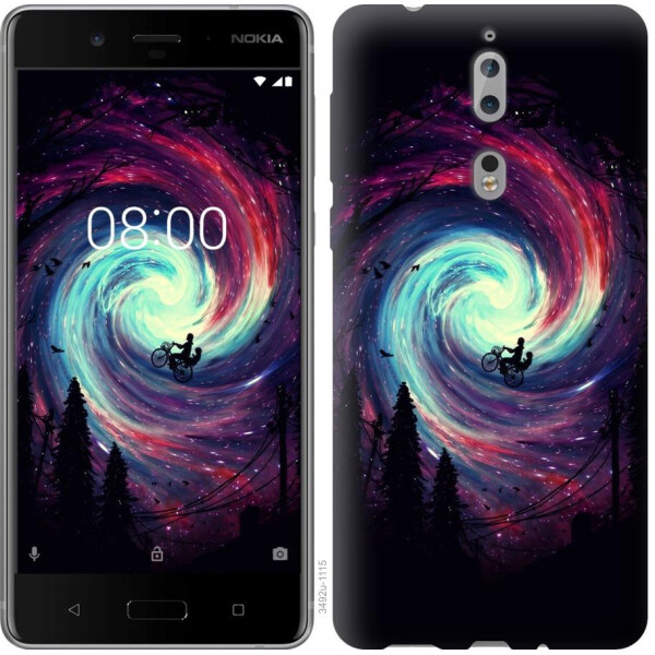 

Чехол на Nokia 8 Навстречу приключениям (04798)