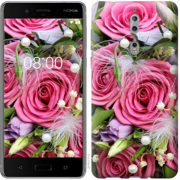 

Чехол на Nokia 8 Нежность (04798)