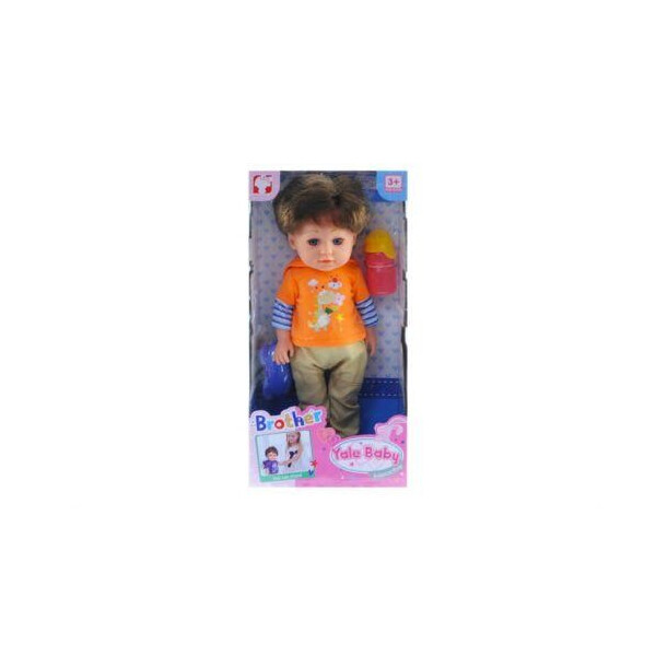 

Пупс "Yale baby" "Старший Братик" (оранжевый) YL8899A
