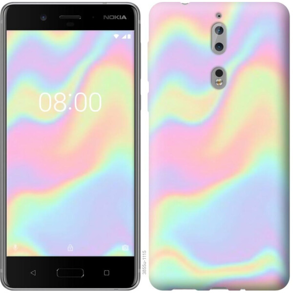 

Чехол на Nokia 8 пастель (04798)