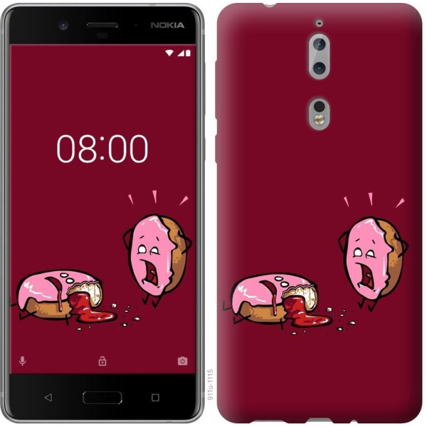 

Чехол на Nokia 8 Печенье (04798)
