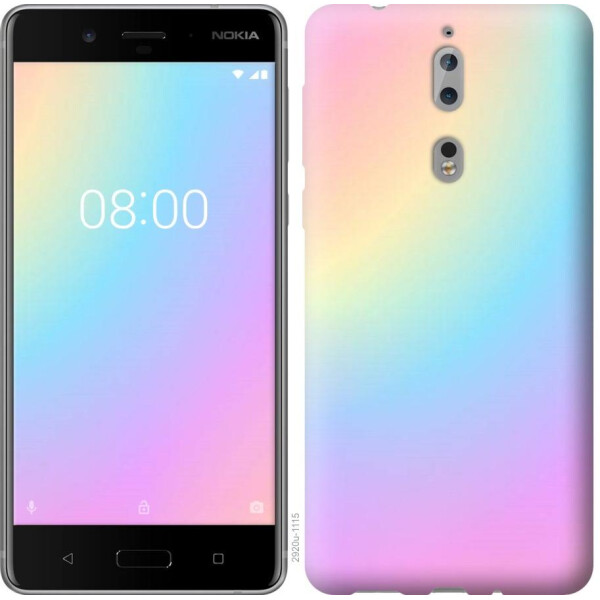 

Чехол на Nokia 8 Радуга 2 (04798)
