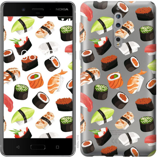 

Чехол на Nokia 8 Суши (04798)