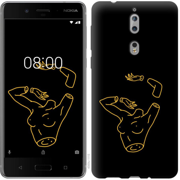 

Чехол на Nokia 8 Эстетика (04798)