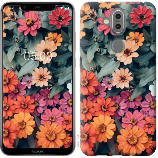

Чехол на Nokia 8.1 Beauty flowers (04798)