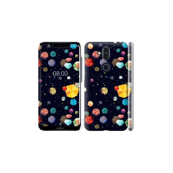

Чехол на Nokia 8.1 Brilliant space (04798)