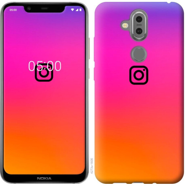 

Чехол на Nokia 8.1 Instagram (04798)