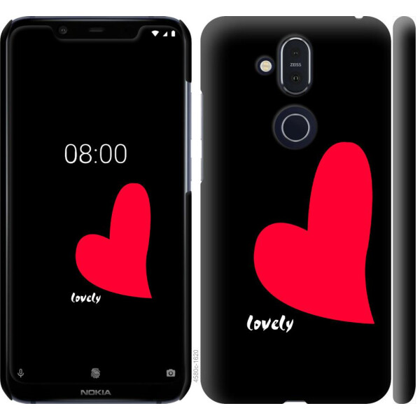 

Чехол на Nokia 8.1 Lovely (04798)