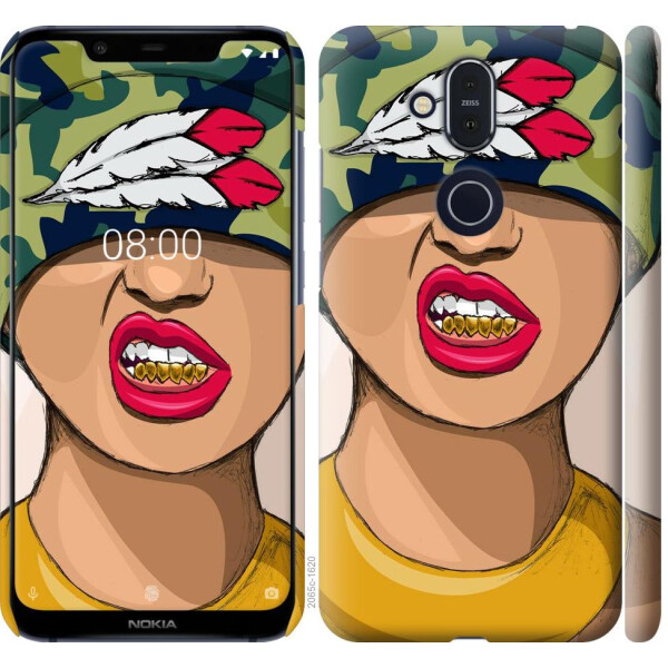 

Чехол на Nokia 8.1 SWAG (04798)