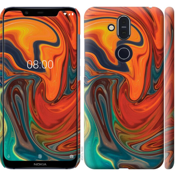 

Чехол на Nokia 8.1 Абстрактный фон (04798)