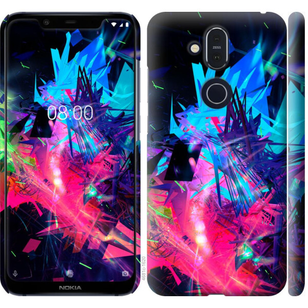 

Чехол на Nokia 8.1 Абстрактный чехол (04798)