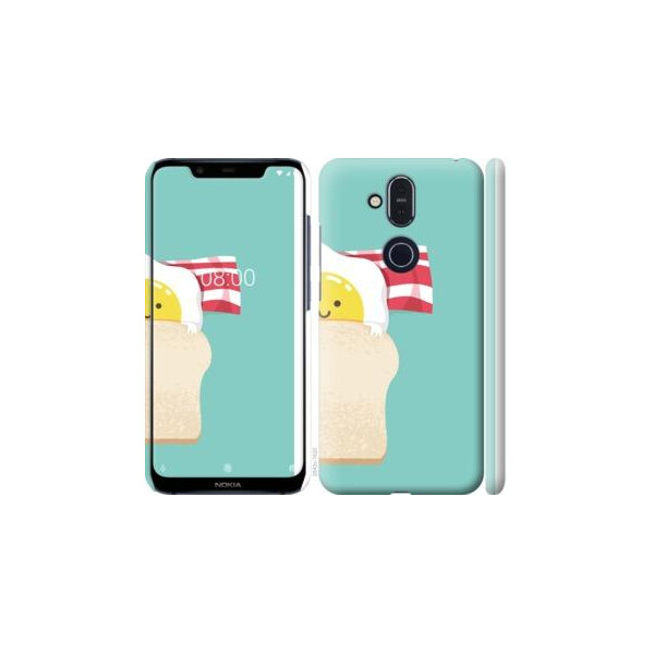 

Чехол на Nokia 8.1 Веселая глазунья (04798)