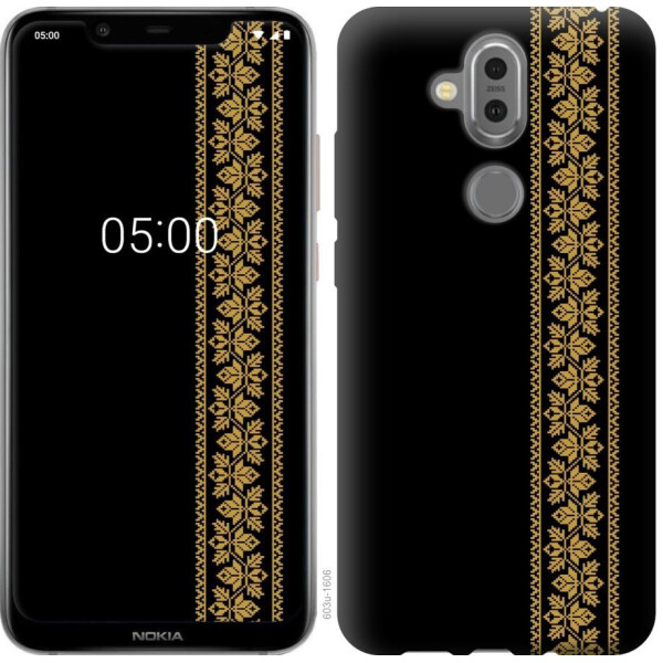 

Чехол на Nokia 8.1 Вышиванка 34 (04798)
